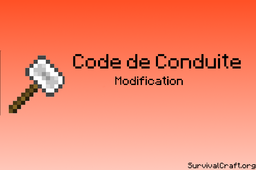 Modification du CdC